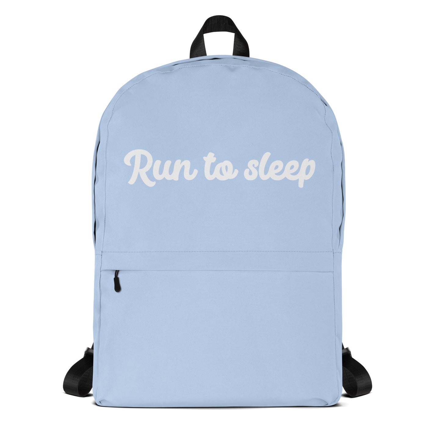 "Run to sleep" backpack