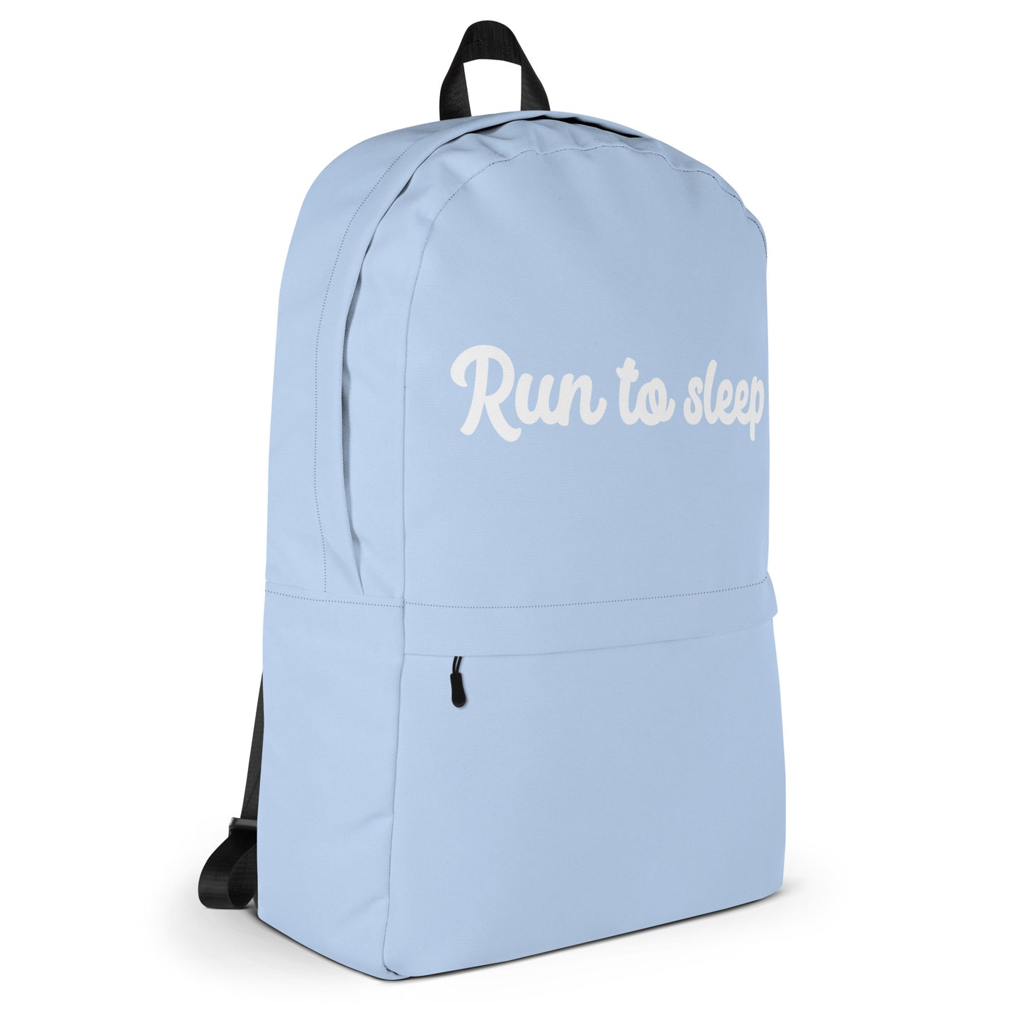 "Run to sleep" backpack