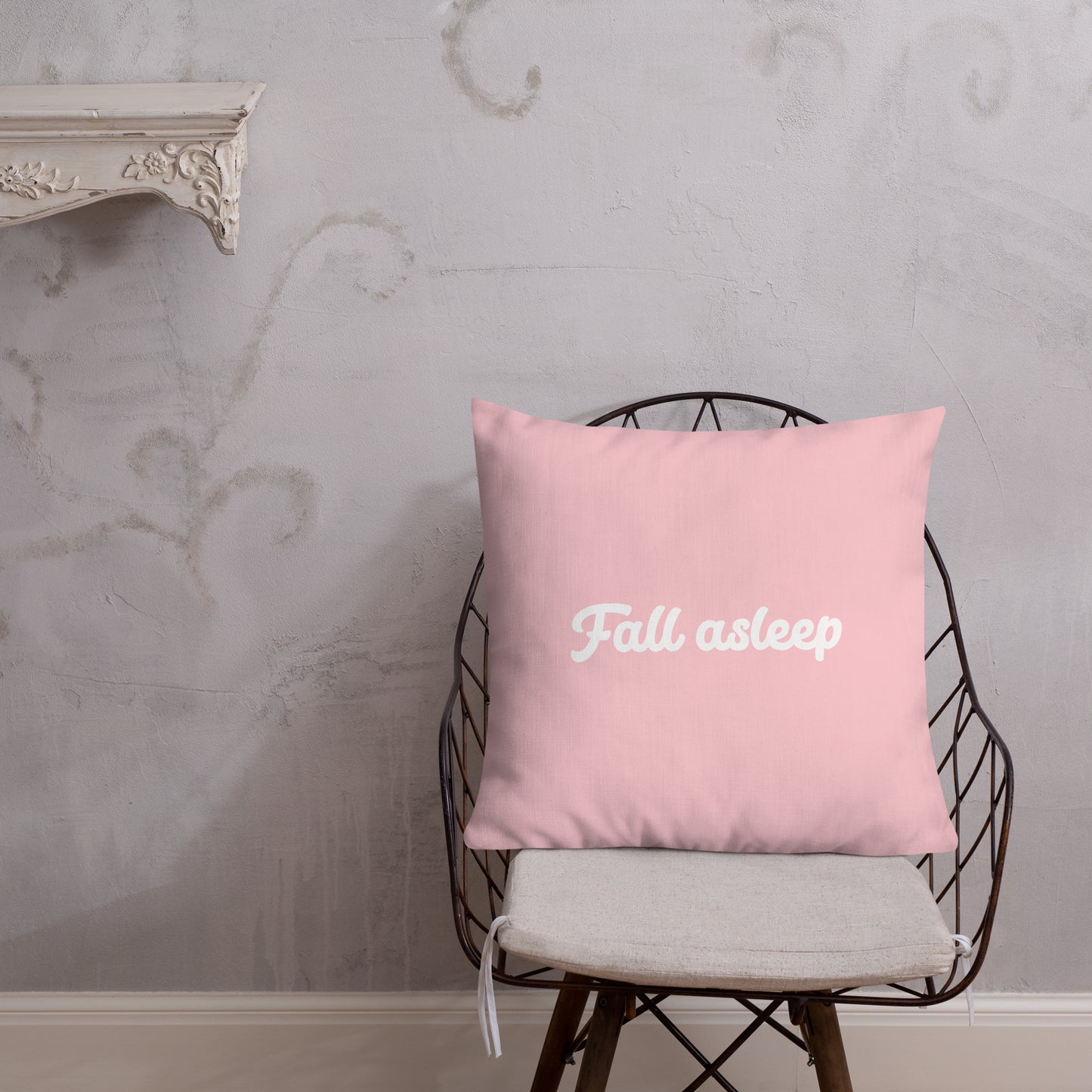 Fall asleep premium pillow - pink