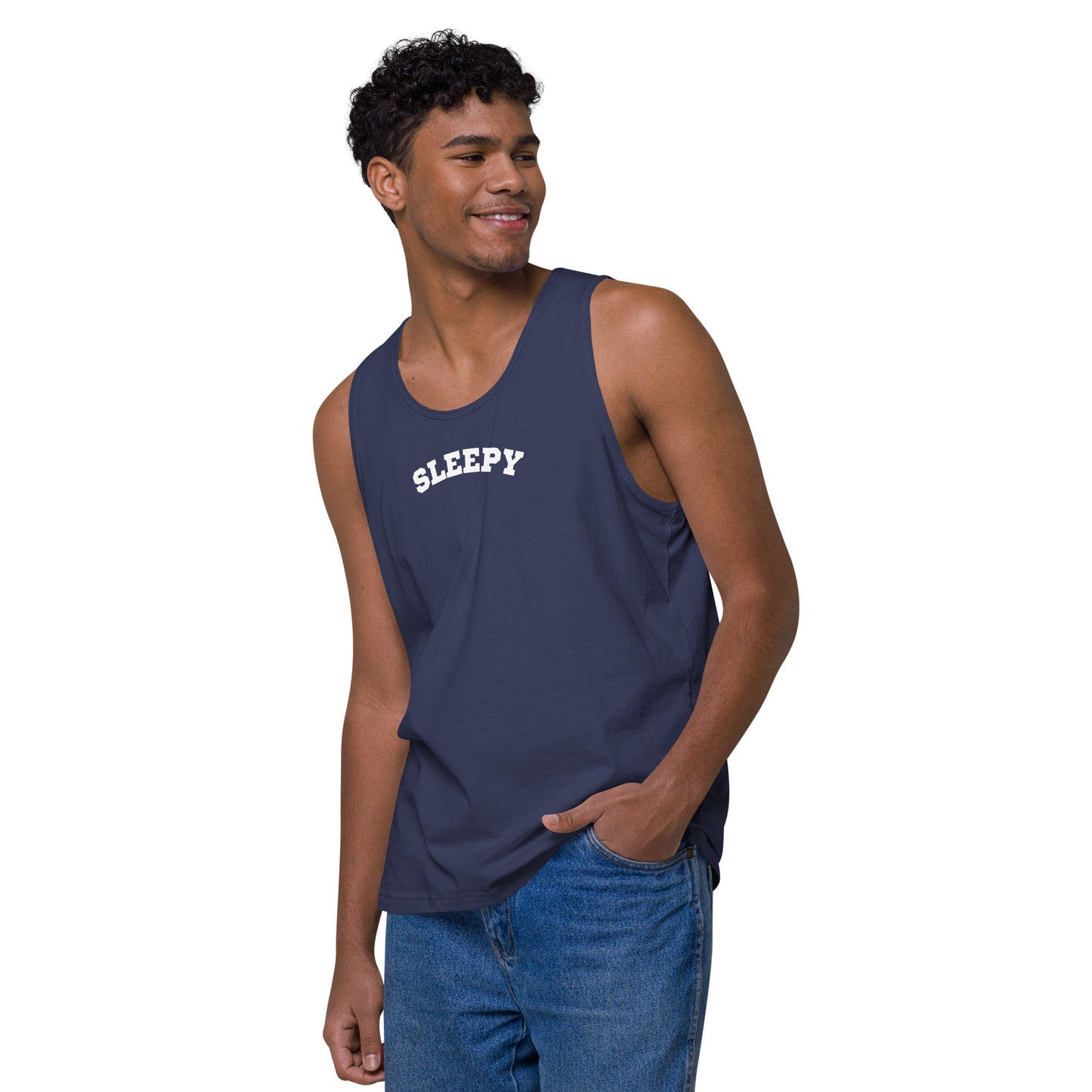 Night affirmation tank top