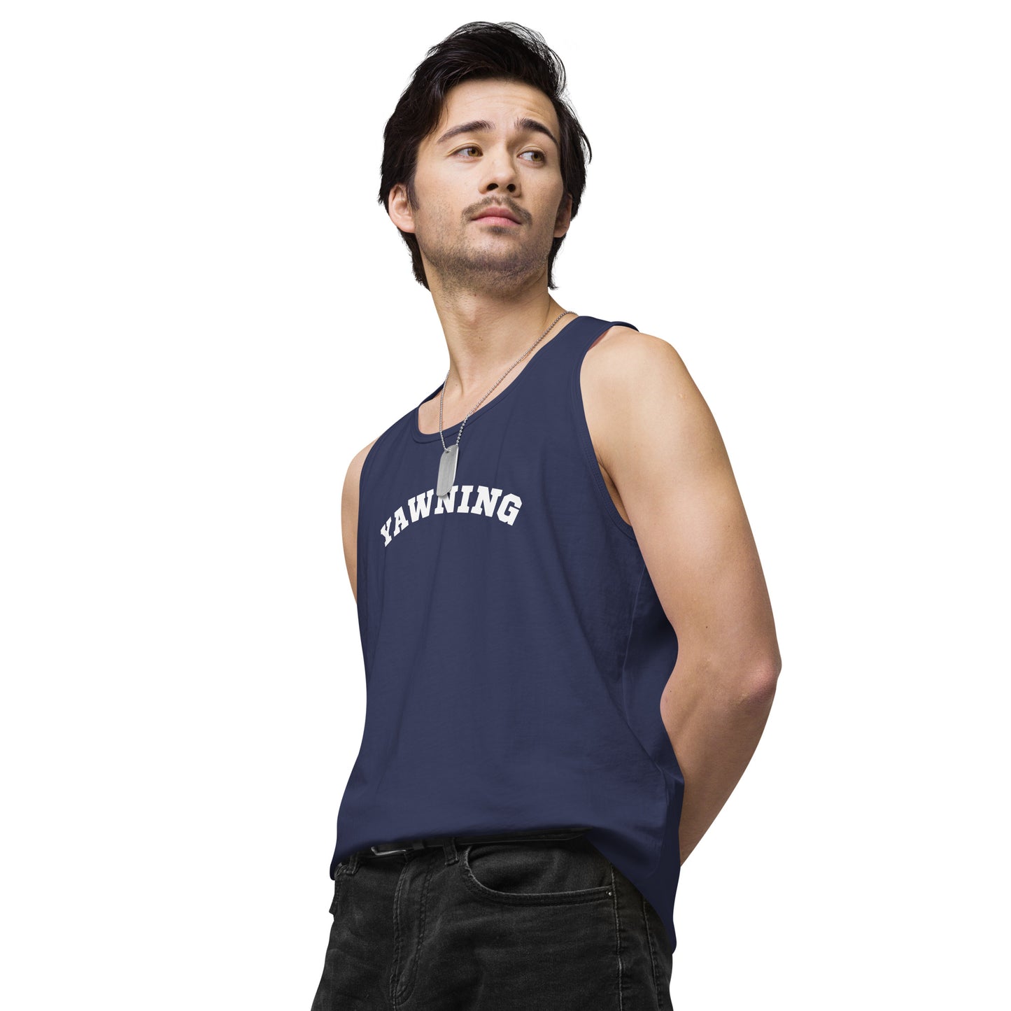 Yawning tank top