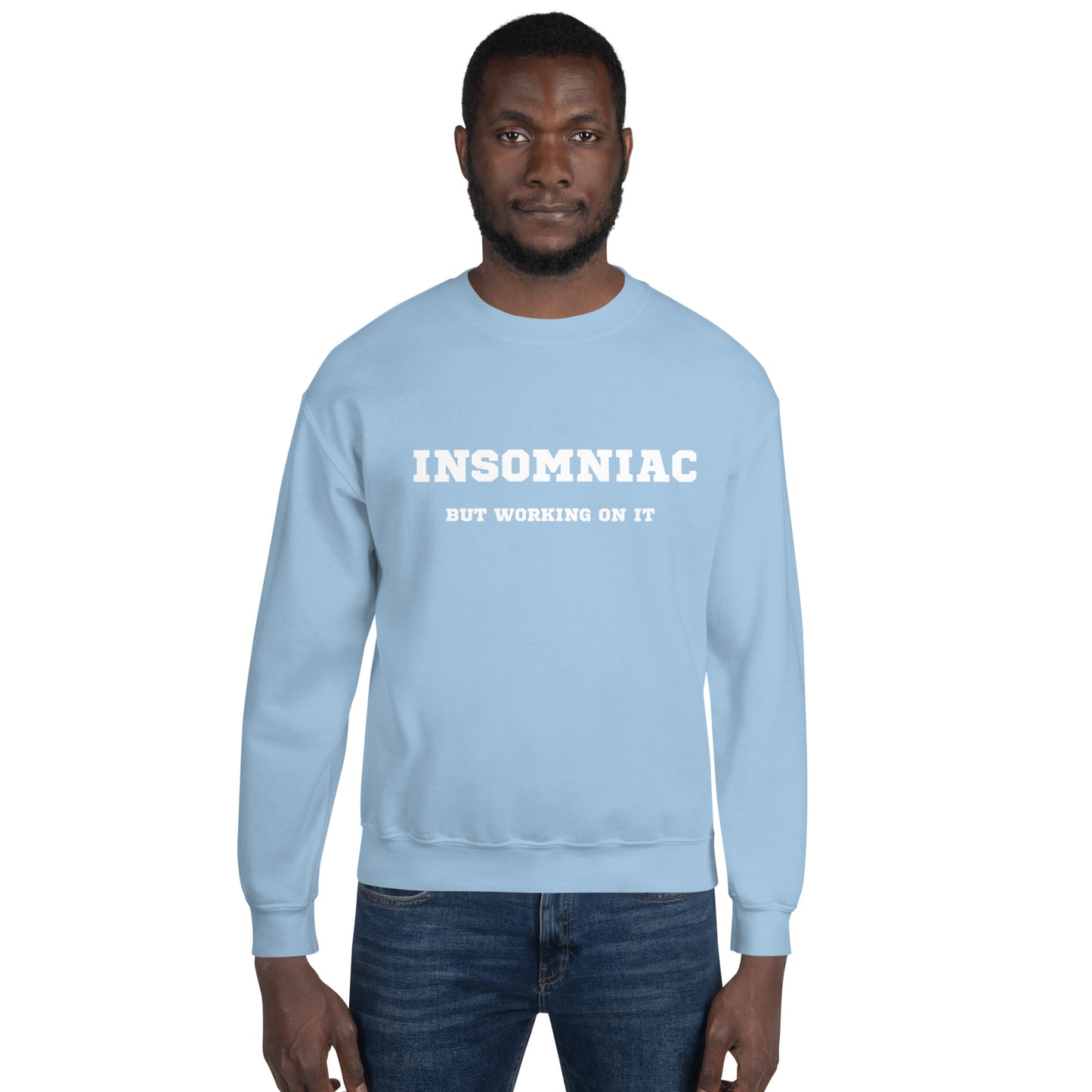 Insomniac crewneck - blue