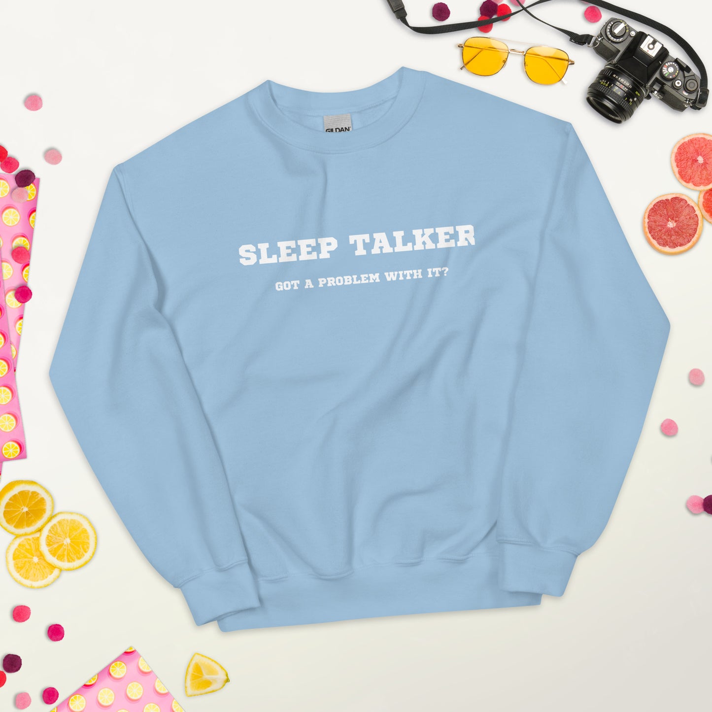 Sleep talker crewneck - blue
