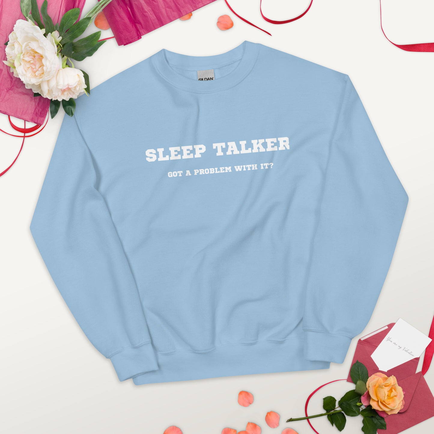 Sleep talker crewneck - blue