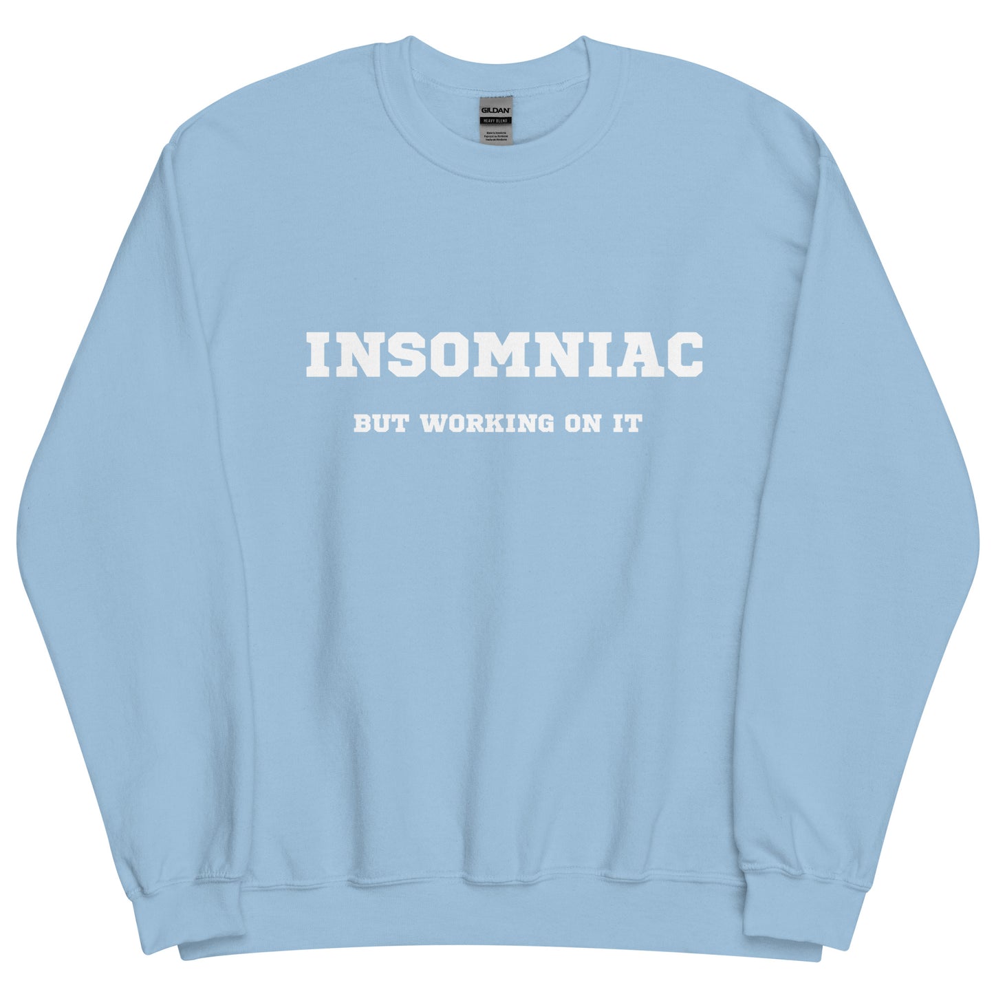 Insomniac crewneck - blue