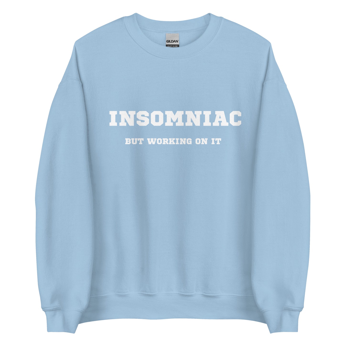 Insomniac crewneck - blue