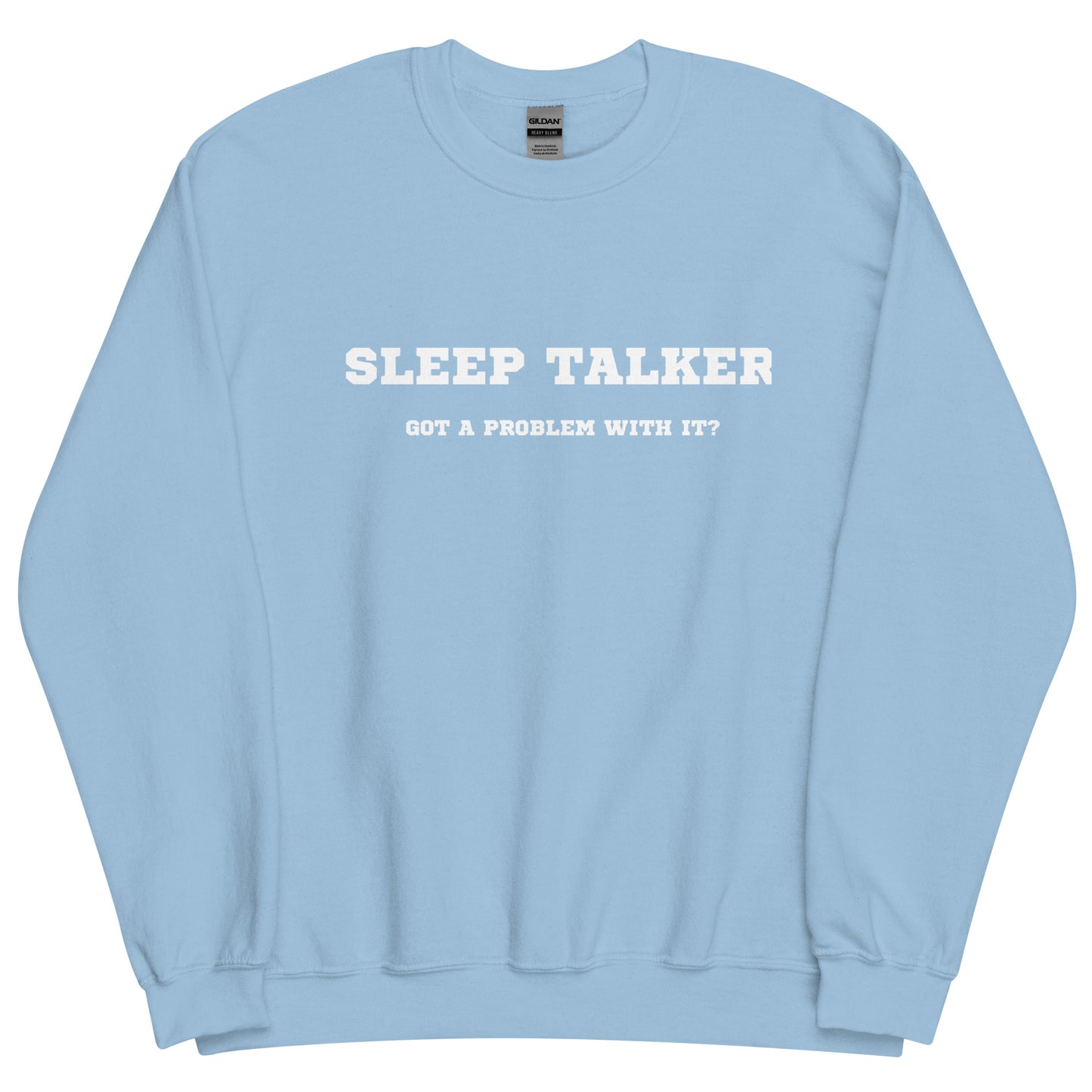 Sleep talker crewneck - blue