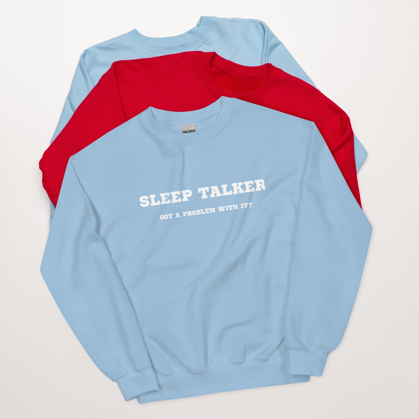 Sleep talker crewneck - blue