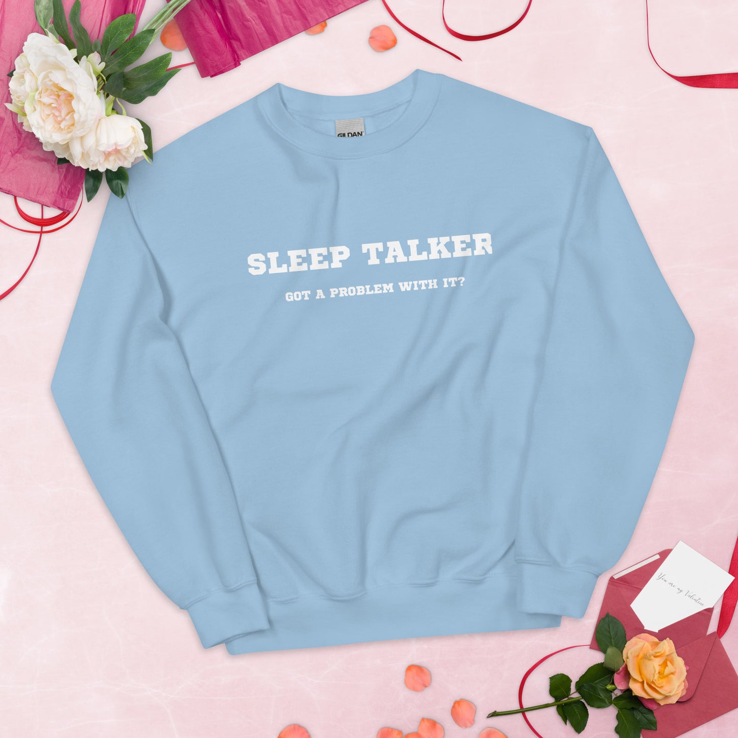 Sleep talker crewneck - blue