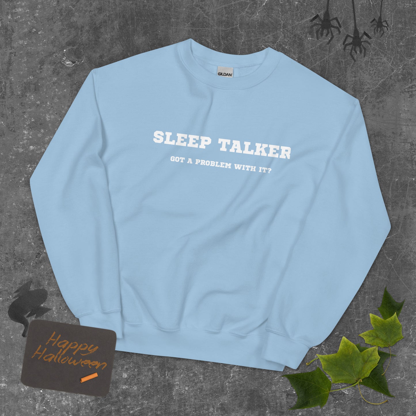 Sleep talker crewneck - blue