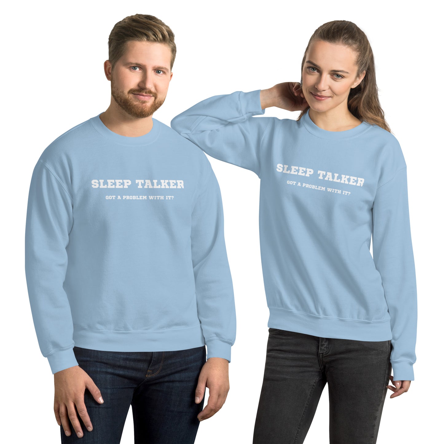 Sleep talker crewneck - blue