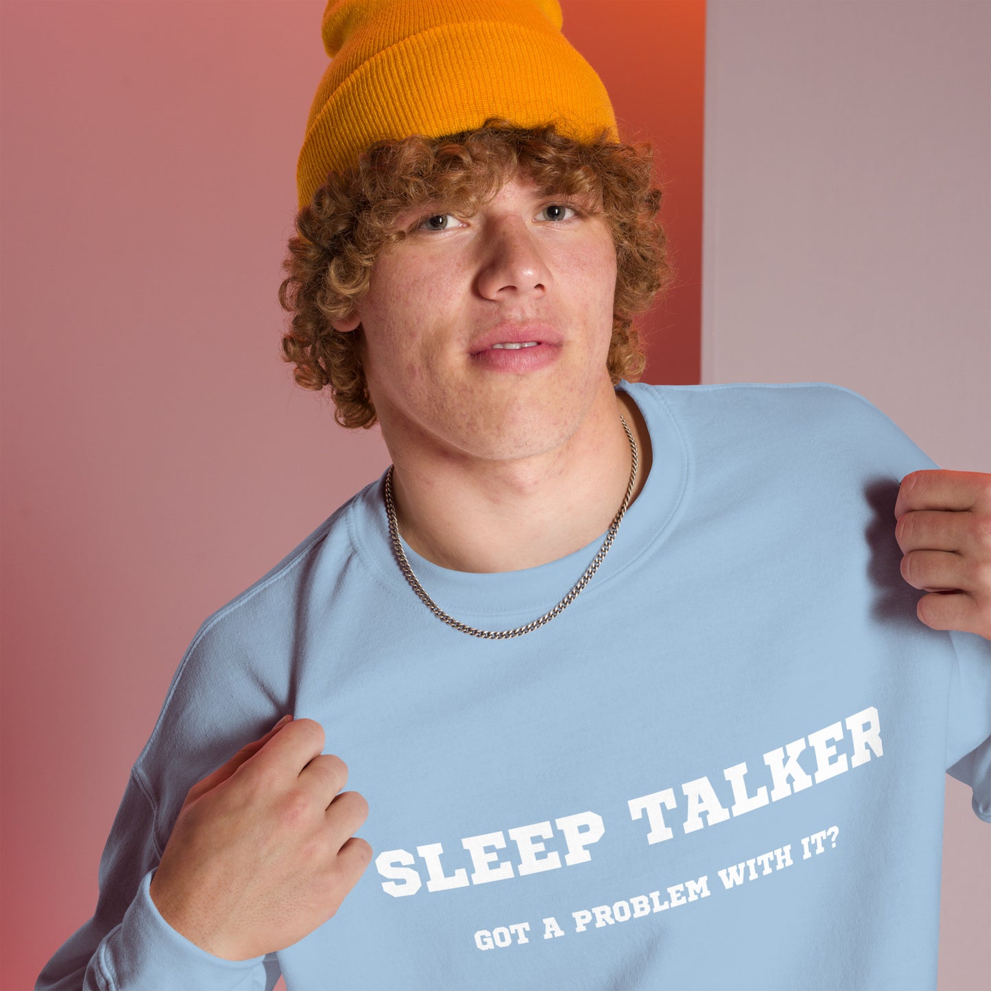 Sleep talker crewneck - blue