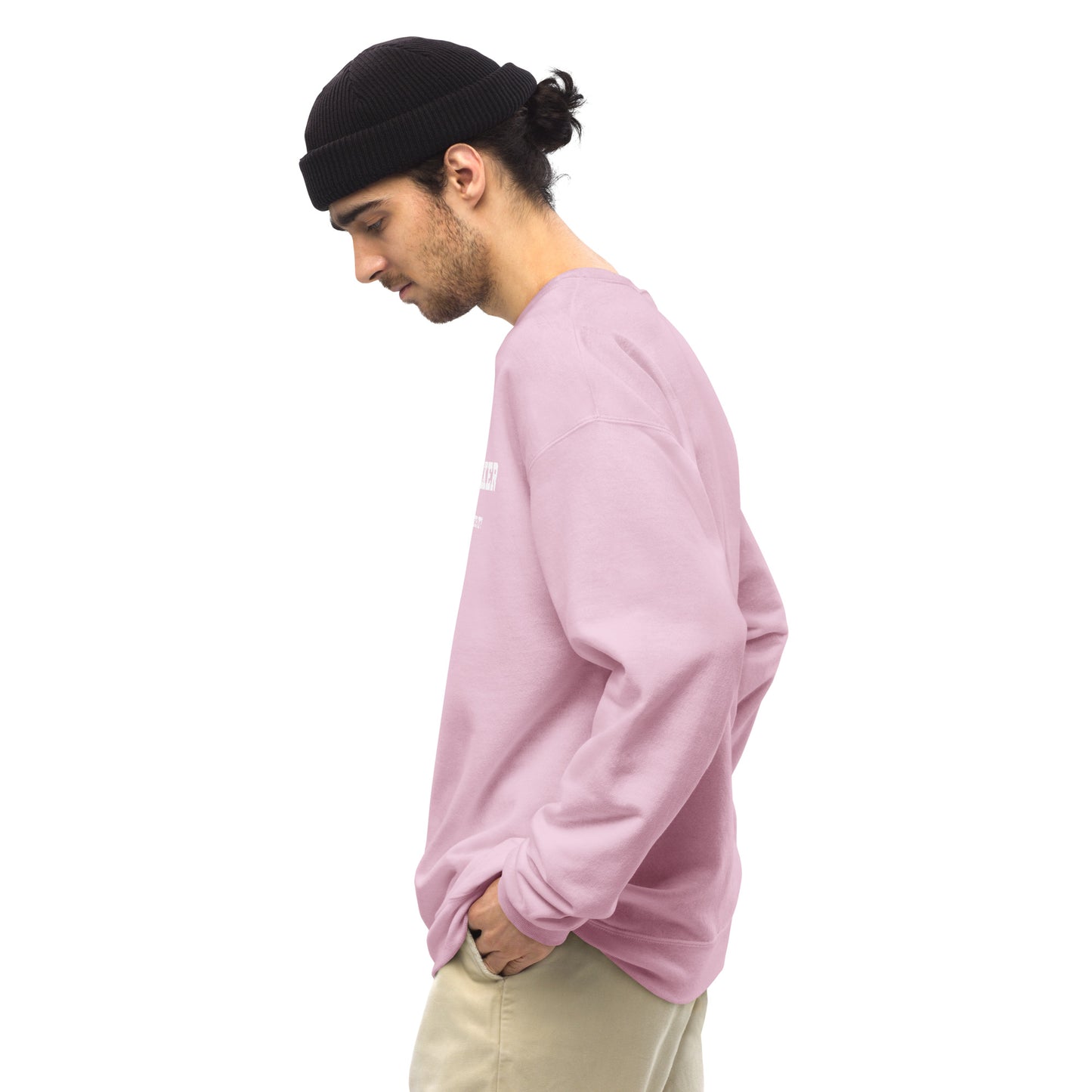 Sleep talker crewneck pink