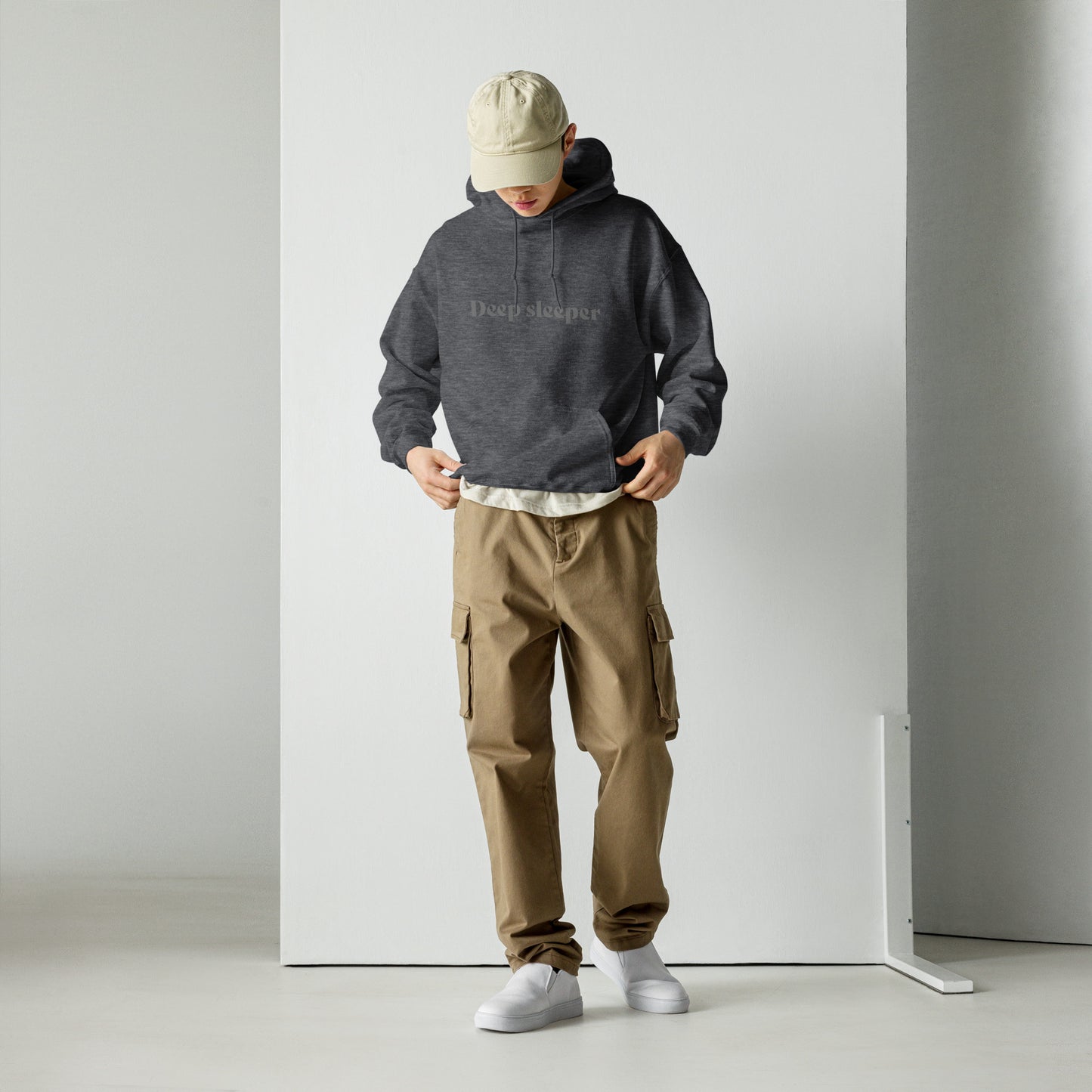 Deep sleeper hoodie - gray