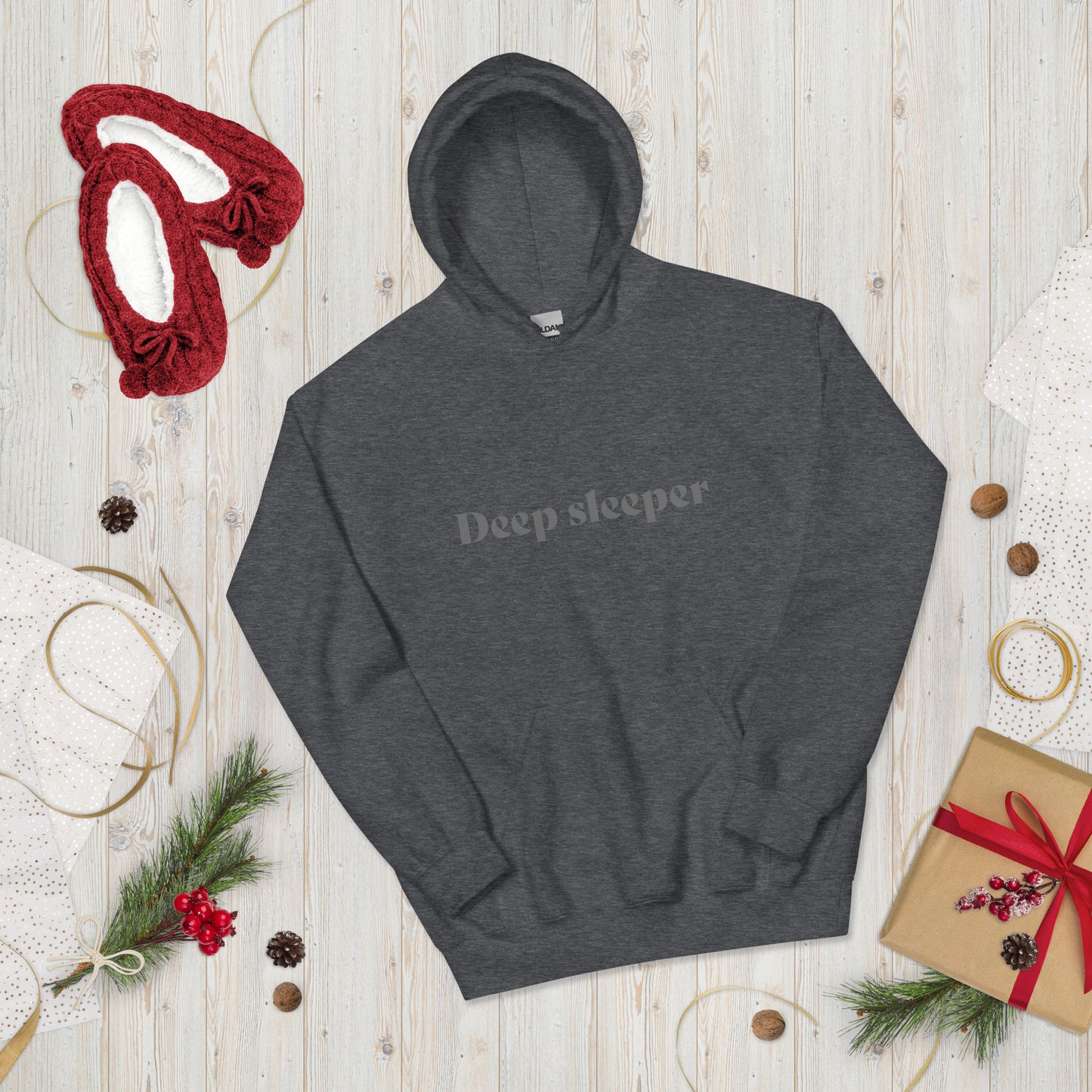 Deep sleeper hoodie - gray