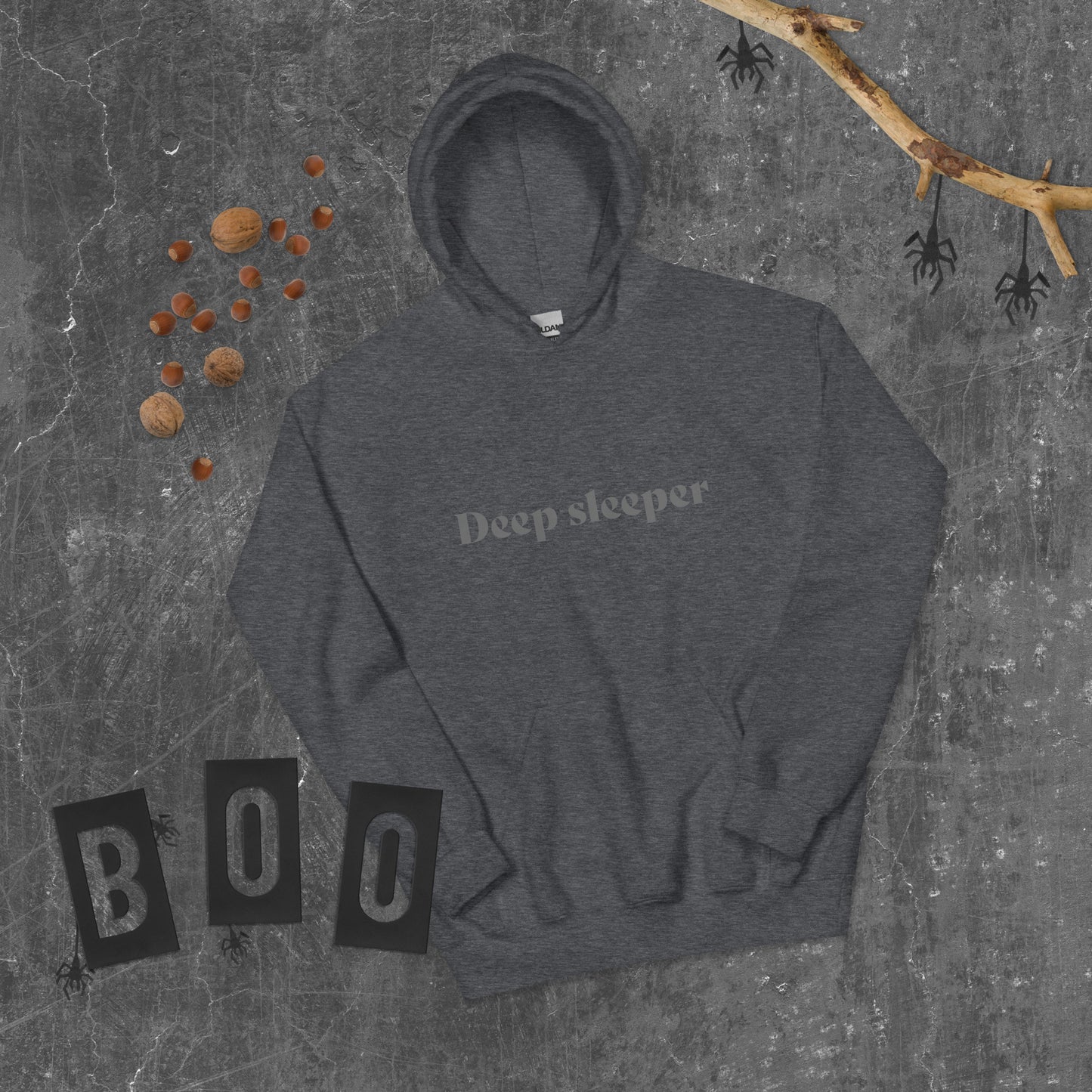 Deep sleeper hoodie - gray