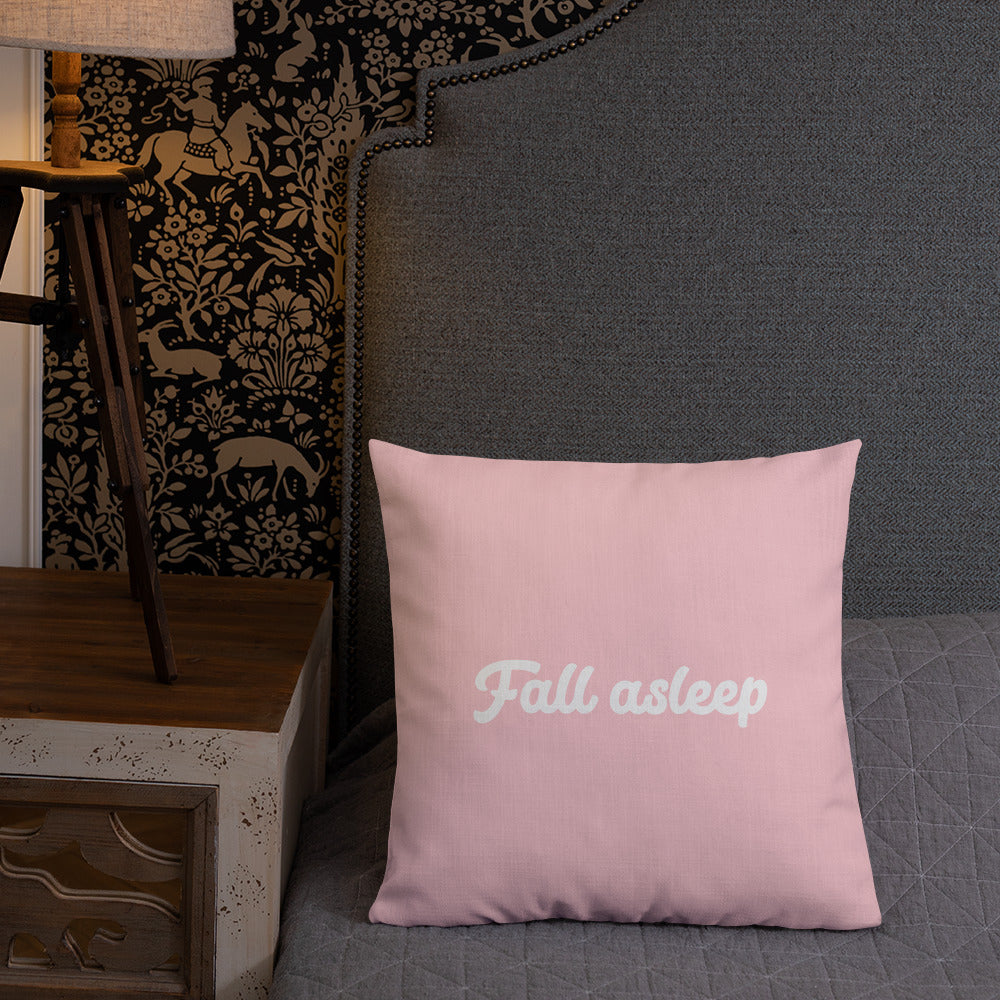 Fall asleep premium pillow - pink