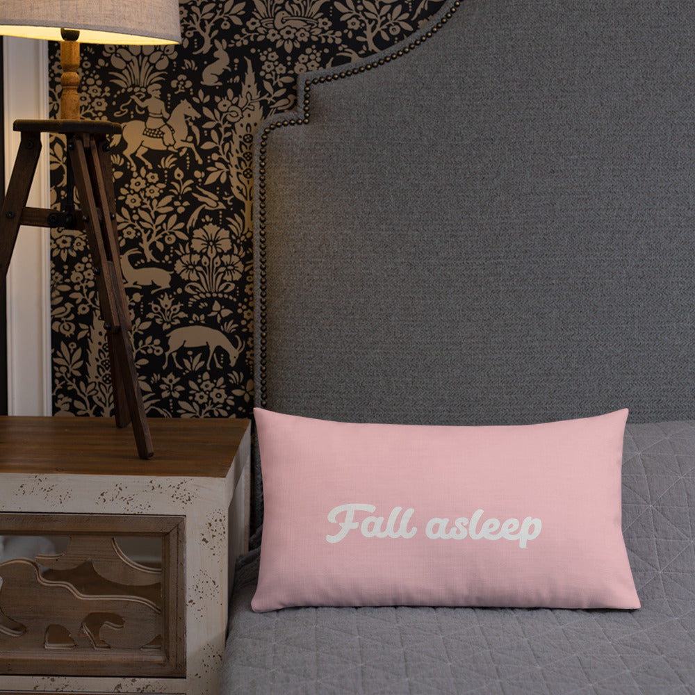 Fall asleep premium pillow - pink