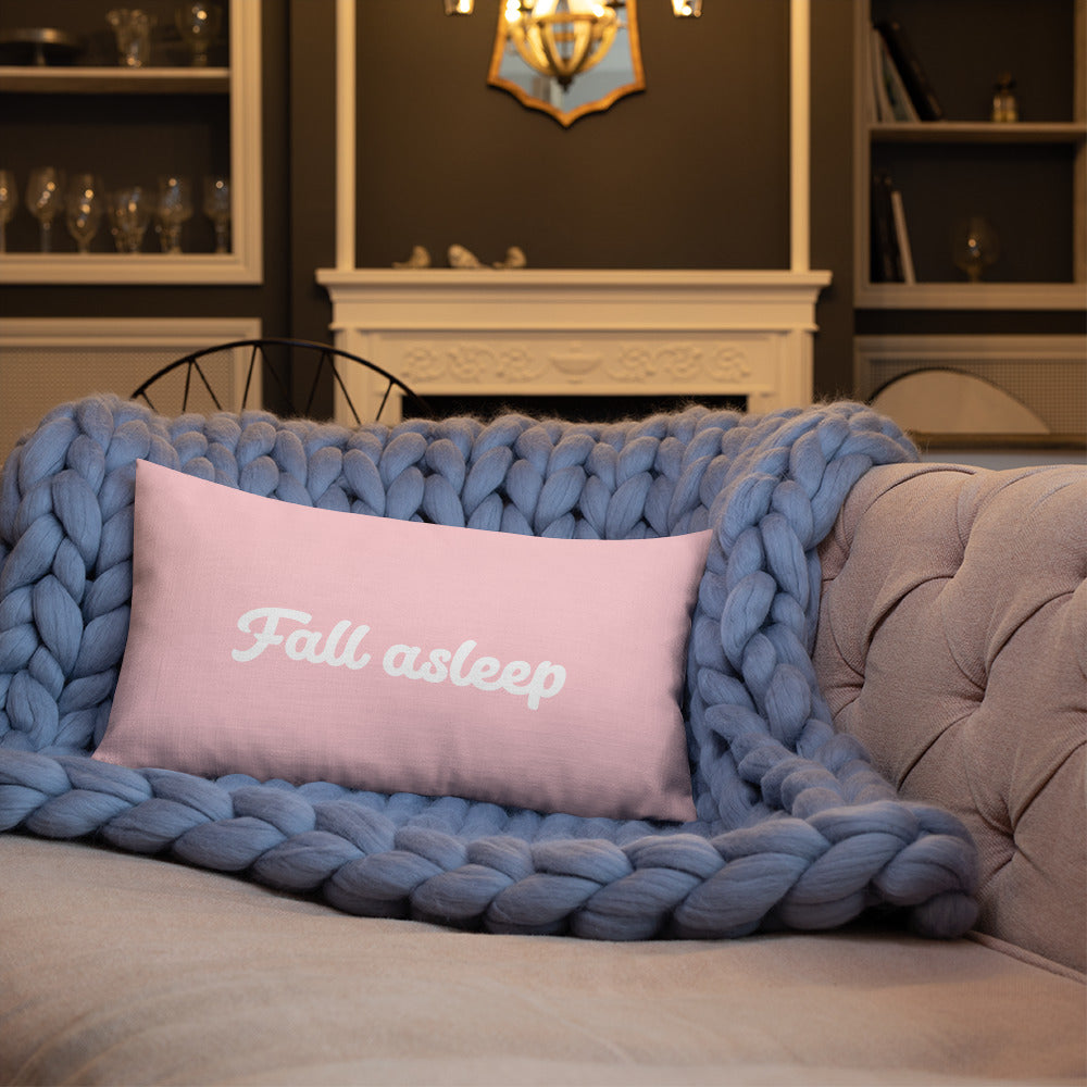 Fall asleep premium pillow - pink