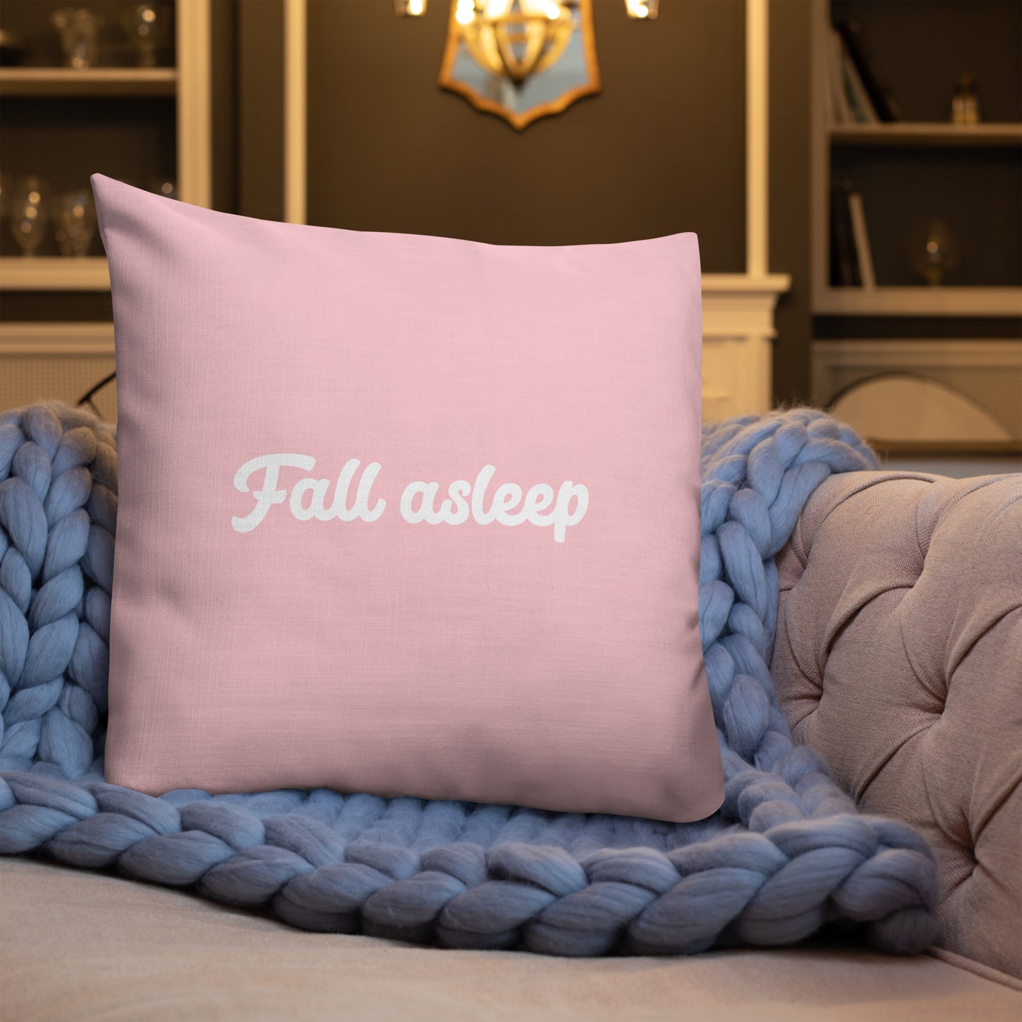 Fall asleep premium pillow - pink