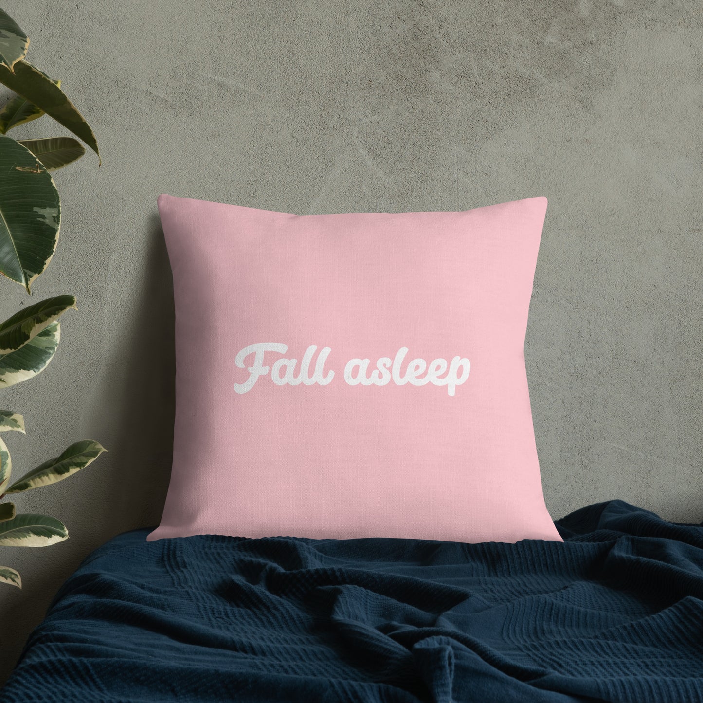 Fall asleep premium pillow - pink
