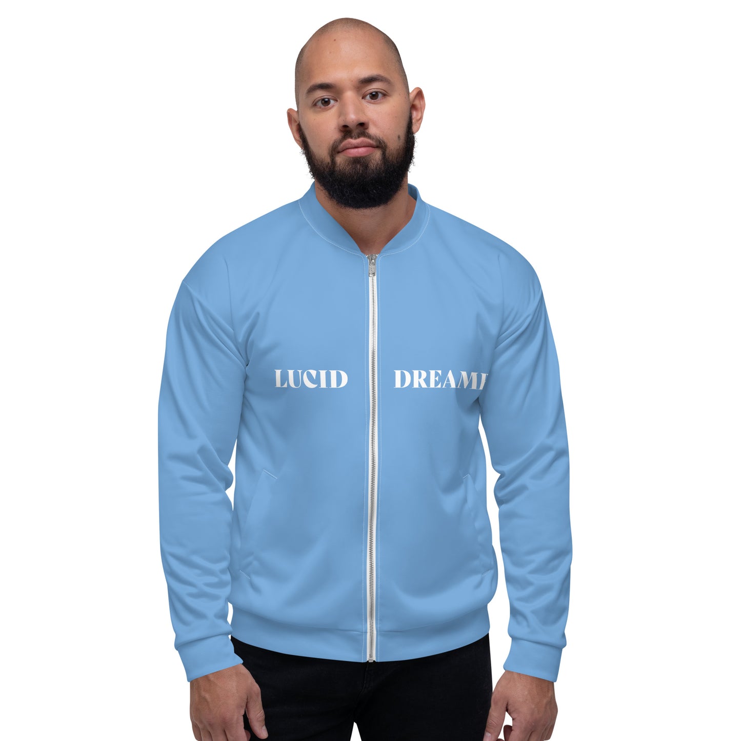 "Lucid dreamer" bomber jacket