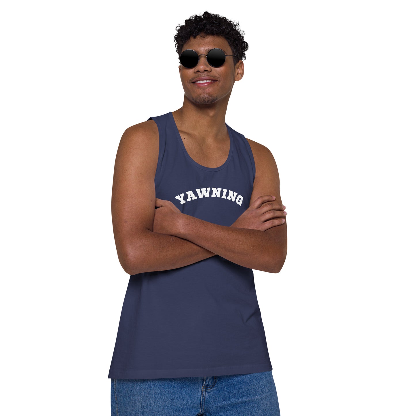 Yawning tank top