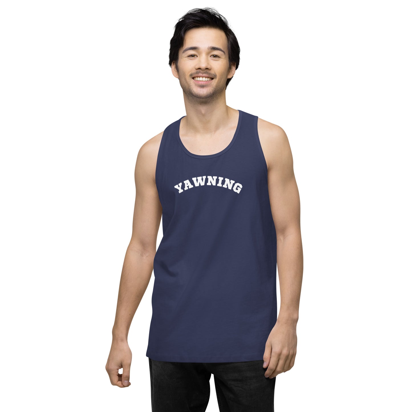 Yawning tank top