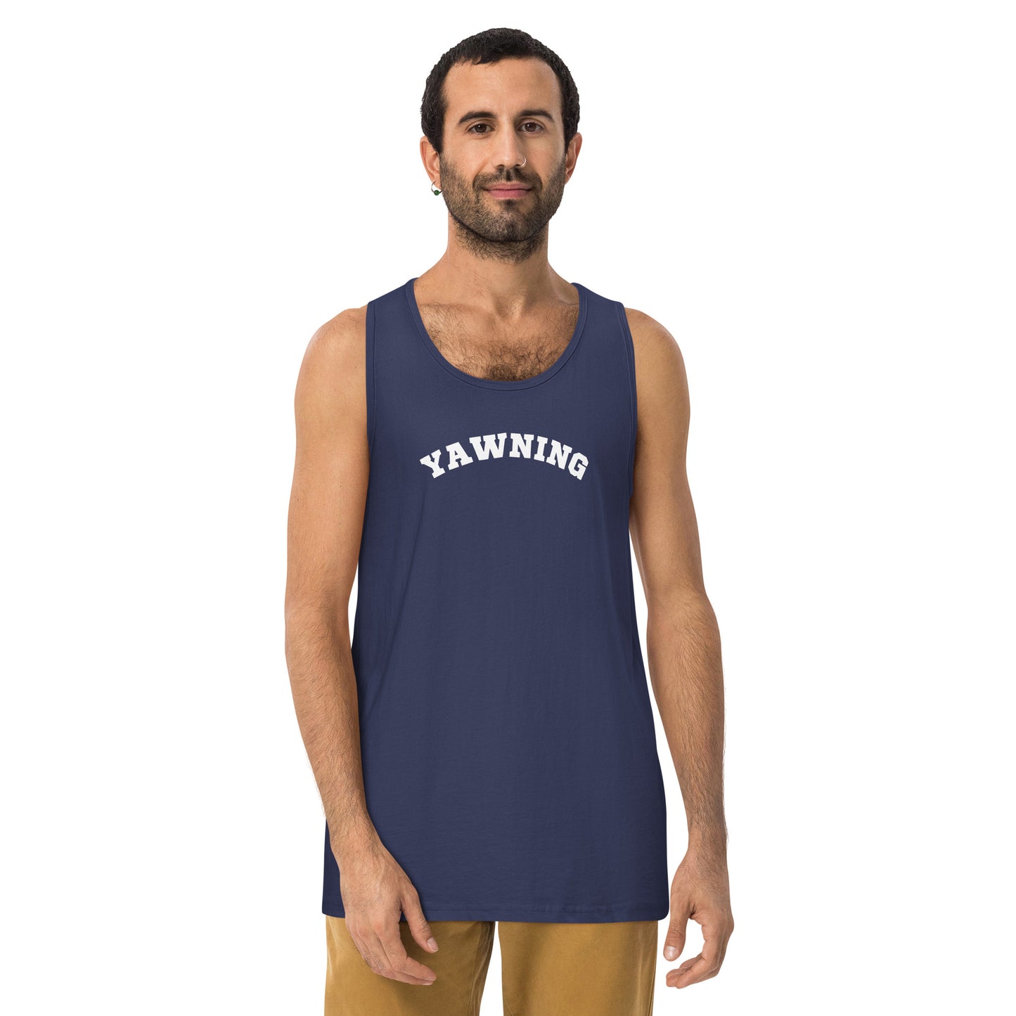 Yawning tank top