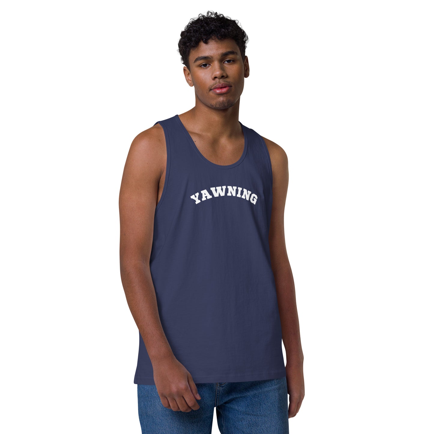 Yawning tank top