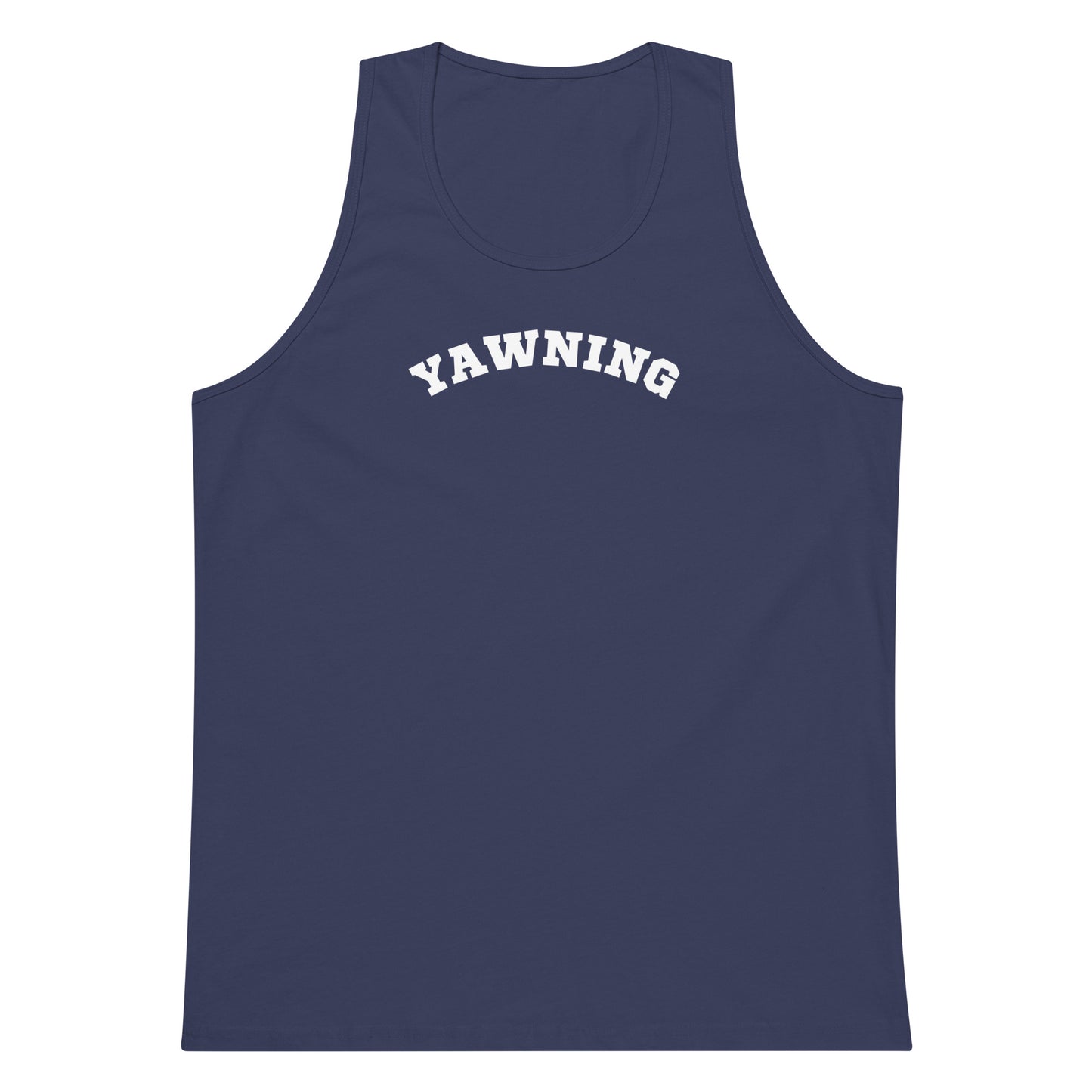 Yawning tank top
