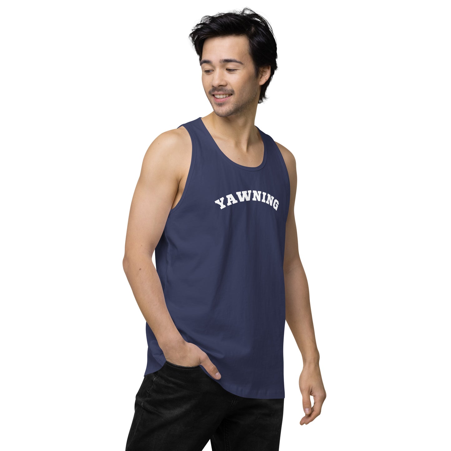 Yawning tank top