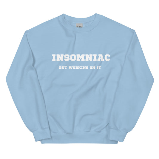 Insomniac crewneck - blue
