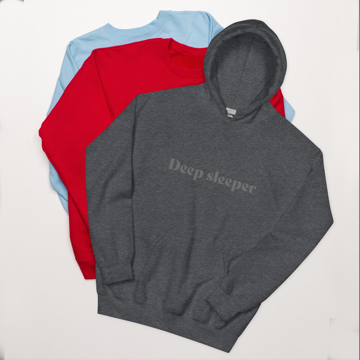 Deep sleeper hoodie - gray